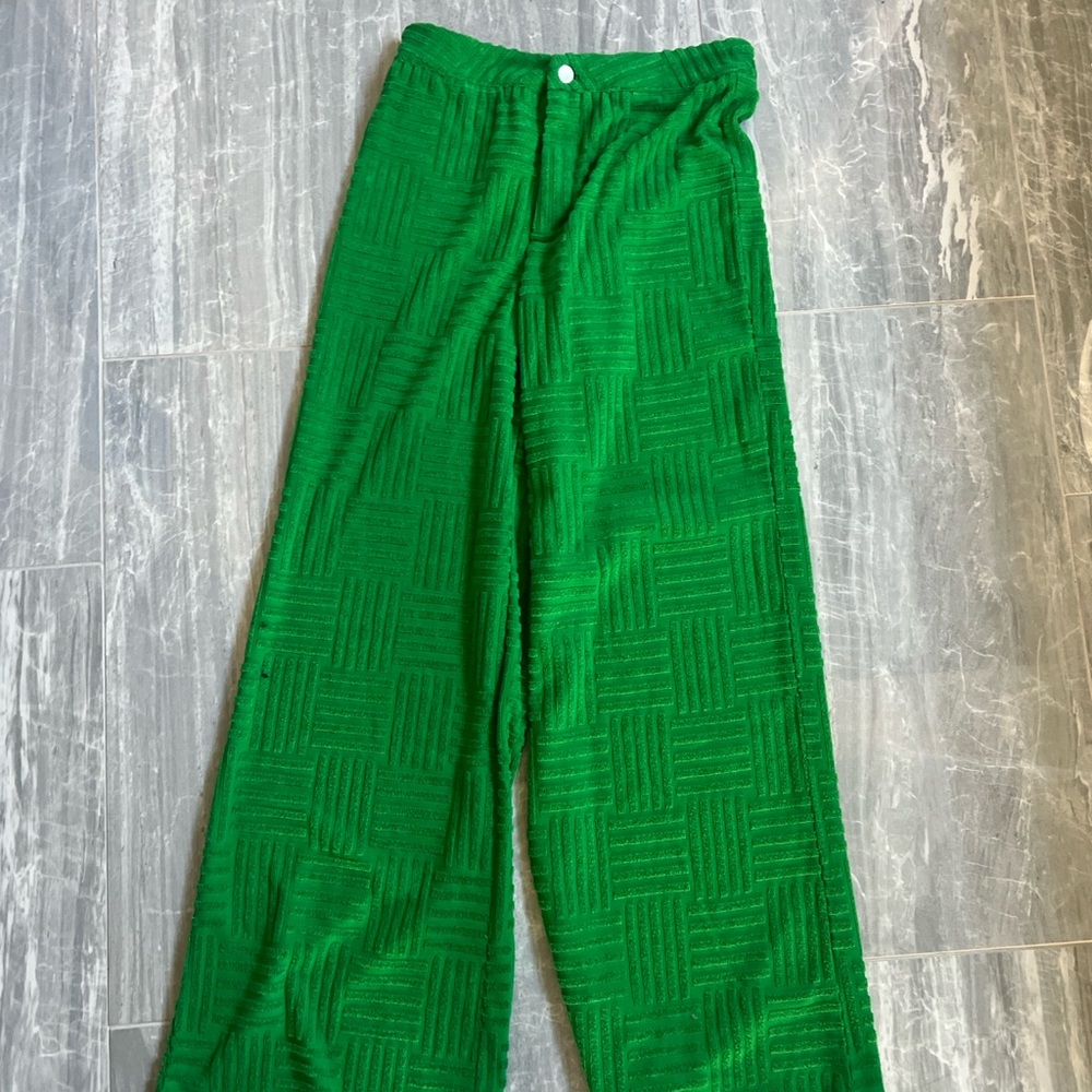 Cider Emerald Green Textured Apparel